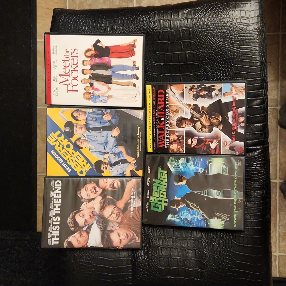 5 dvds